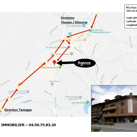 - 59m², 2 Chambres, Proche Centre Et Pistes, Animaux Acceptes, Parking - Fr-1-623-327 Les Gets
